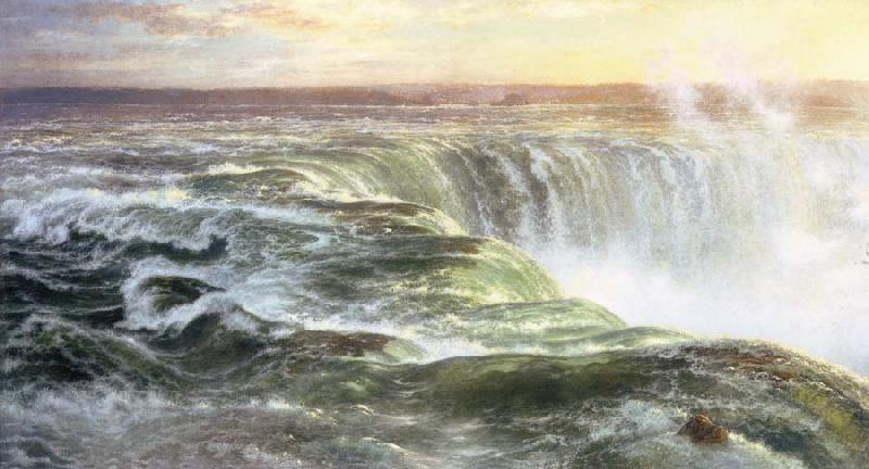 Louis Remy Mignot Niagara France oil painting art